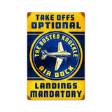 Air Dock Vintage Sign Metal Sign