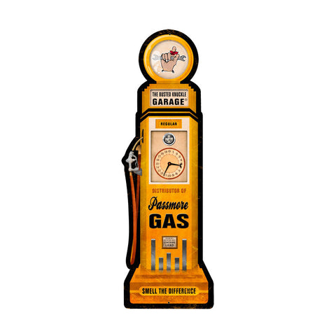 Passmore-Gas-Pump-Vintage-Sign-Metal-Sign