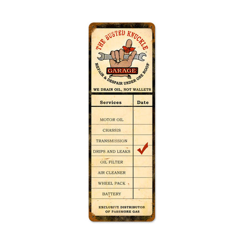 Drain-Oil-Service-Vintage-Sign-Metal-Sign