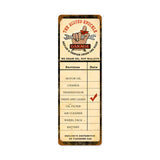 Drain Oil Service Vintage Sign Metal Sign