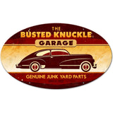Genuine Junkyard Parts 24 x 14 Oval Metal Sign