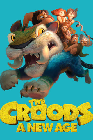 The Croods: A New Age Style D Movie Poster 11 x 17 inch