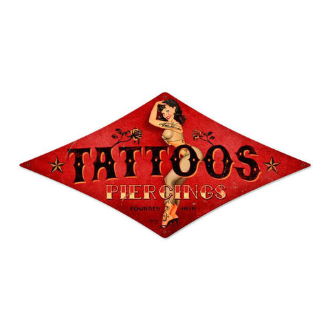 Tattoos-Vintage-Sign-Metal-Sign