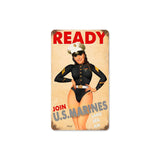 USMC-GIRL-Metal-Sign