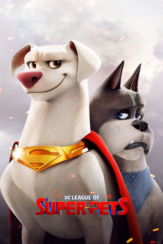 DC League of Super-Pets Style A Movie Poster 11 x 17 inch