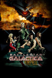 Battlestar Galactica Style: 3 - 11 x 17 inch. TV Show Poster