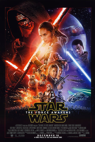 Star Wars: The Force Awakens Style C Movie Poster 11 x 17 inch