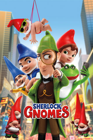 Sherlock Gnomes Style D Movie Poster 27 x 40 inch
