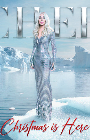 Cher - Christmas Is Here 11 x 17 inch. Album Cover Poster