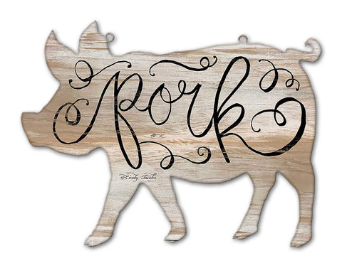 Animal Pork Vintage Sign Metal Sign