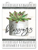 Aztec WH Pot Blessing Vintage Sign Metal Sign