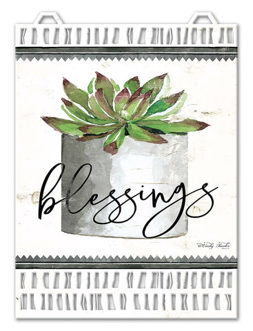 Aztec WH Pot Blessing Vintage Sign Metal Sign