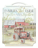 Tractor Families That Farm Vintage Sign Metal Sign