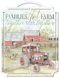 Tractor Families That Farm Vintage Sign Metal Sign