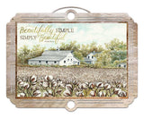 Barn Cotton Beautifully Simple Vintage Sign Metal Sign