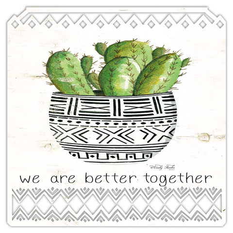 Aztec Pot We Are Better Vintage Sign Metal Sign