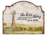 Pasture Cows The Best Thing Vintage Sign Metal Sign