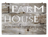 SIGN Farmhouse Vintage Sign Metal Sign