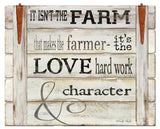 Sign It Isnt The Farmer Vintage Sign Metal Sign