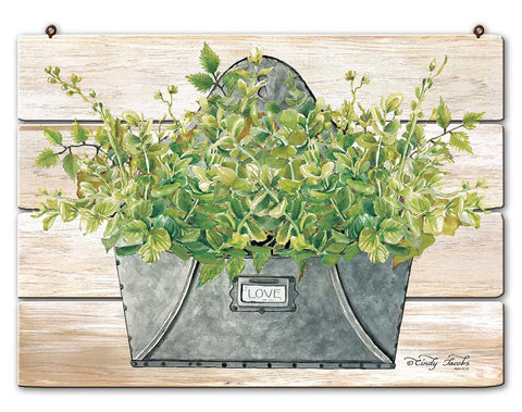 GAL Box 1D LOVE Vintage Sign Metal Sign