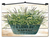 Gal Planter Farmer Market Vintage Sign Metal Sign