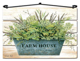 GAL Planter Farmhouse Vintage Sign Metal Sign