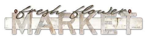 Sign-floral Fresh Flower Market Vintage Sign Metal Sign