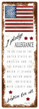 I Pledge Vintage Sign Metal Sign