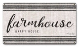 Wood Grain Farmhouse Vintage Sign Metal Sign