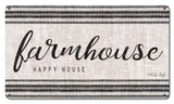 Wood Grain Farmhouse Vintage Sign Metal Sign