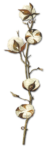 Cotton Stem 1 Vintage Sign Metal Sign