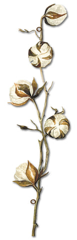 Cotton Stem 2 Vintage Sign Metal Sign