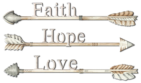 Arrows-Faith-Hope-Love-Vintage-Sign-Metal-Sign