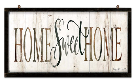 Sign Home Sweet BW Vintage Sign Metal Sign