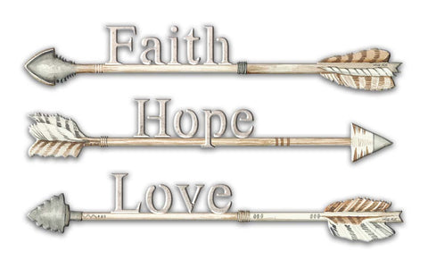 Arrows-Faith-Hope-Love-Vintage-Sign-Metal-Sign