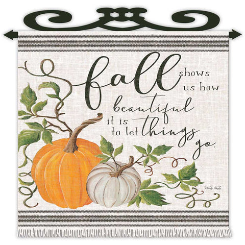 Fall Shows Us Metal Sign