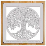 Like-A-Tree-Planted-with-Wood-Frame-Metal-Sign