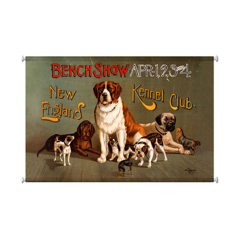 New-England-Dog-Show-Vintage-Sign-Metal-Sign