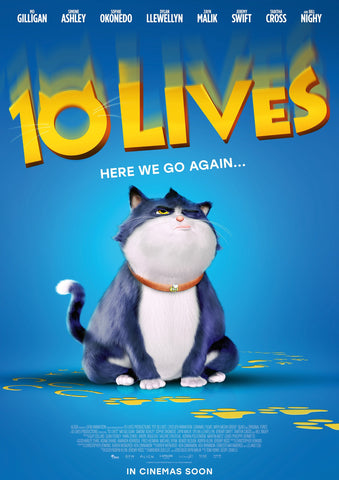 10 Lives Style C Movie Poster 11 x 17 inch