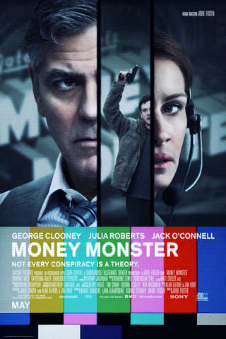 Money Monster Style E Movie Poster 11 x 17 inch