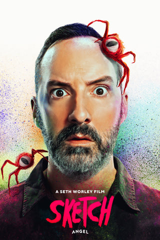 Sketch Style E Movie Poster 11 x 17 inch