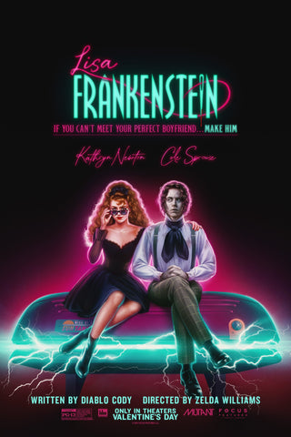 Lisa Frankenstein Style D Movie Poster 11 x 17 inch