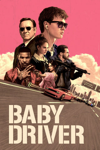 Baby Driver Style A Movie Poster 11 x 17 inch