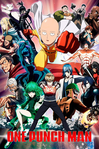 One-Punch Man Style: 3 - 27 x 40 inch. TV Show Poster