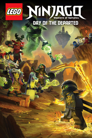 Ninjago: Masters of Spinjitzu - Day of the Departed Style A Movie Poster 27 x 40 inch