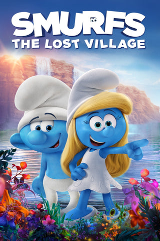 Smurfs: The Lost Village Style A Movie Poster 27 x 40 inch