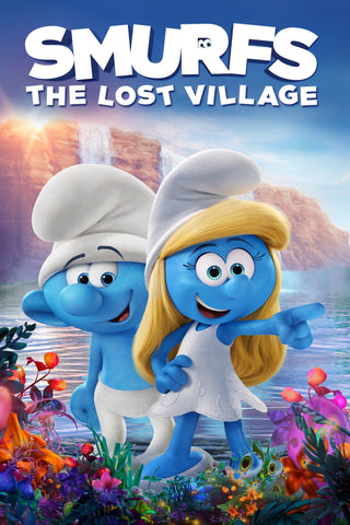 Smurfs: The Lost Village Style A Movie Poster 11 x 17 inch