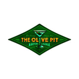 Olive Pit Vintage Sign Metal Sign