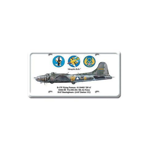B-17 Flying Fortress Vintage Sign Metal Sign
