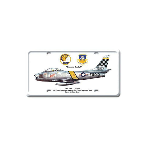 F-86F Sabre Vintage Sign Metal Sign